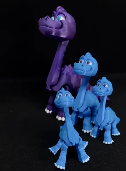 Minikbahcem Flexi Hareketli Oyuncak Brachiosaurus Dinosaur ürün görseli 1