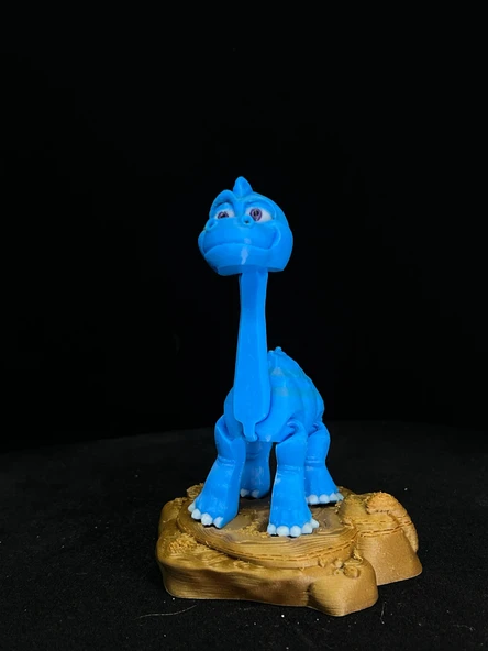 Minikbahcem Flexi Hareketli Oyuncak Brachiosaurus Dinosaur - Resim 5