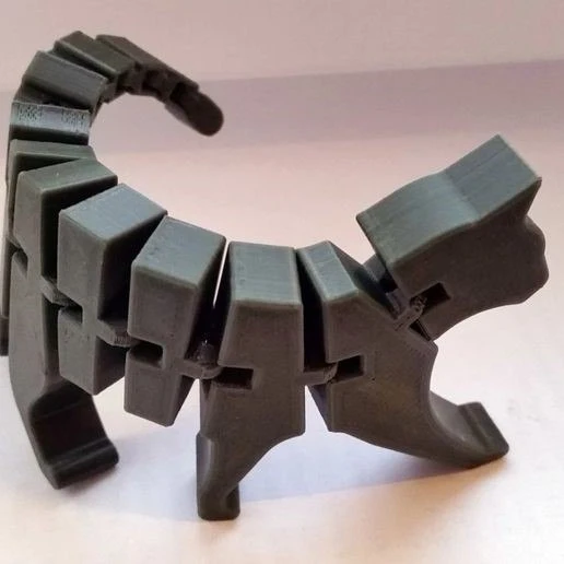 Minikbahcem Flexi Hareketli Oyuncak Kedi ürün görseli 1
