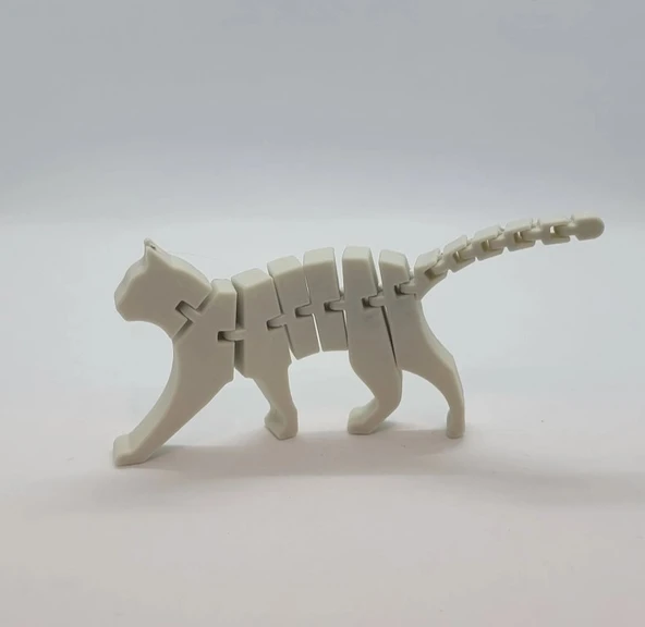 Minikbahcem Flexi Hareketli Oyuncak Kedi - Resim 2