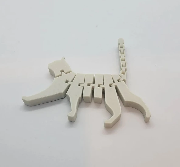 Minikbahcem Flexi Hareketli Oyuncak Kedi - Resim 4