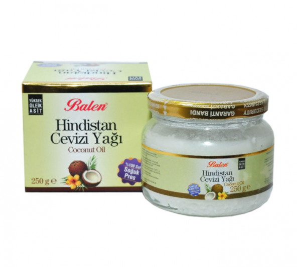 Balen Hindistan Cevizi Yağı 250 G (Soğuk Pres) ürün görseli 1