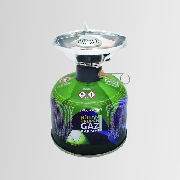 Orcamp K-193 Siboplu Kamp Ocak Rüzgarlıklı 230 Gram Tüplü Set ürün görseli 1