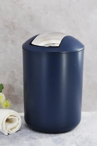 Lacivert, Çöp Kovası 6,4 Litre - Brasil Model - Resim 2