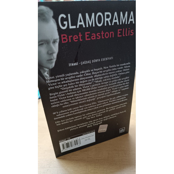 GLAMORAMA BRET EASTON ELLİS - Resim 3