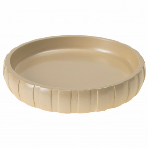 BA0125PK-C SABUNLUK KREM ÖRGÜ MODEL POLİRESİN 13x13x2cm ürün görseli 1