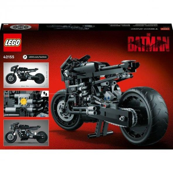 LEGO Technic 42155 The Batman - Batcycle - Resim 2