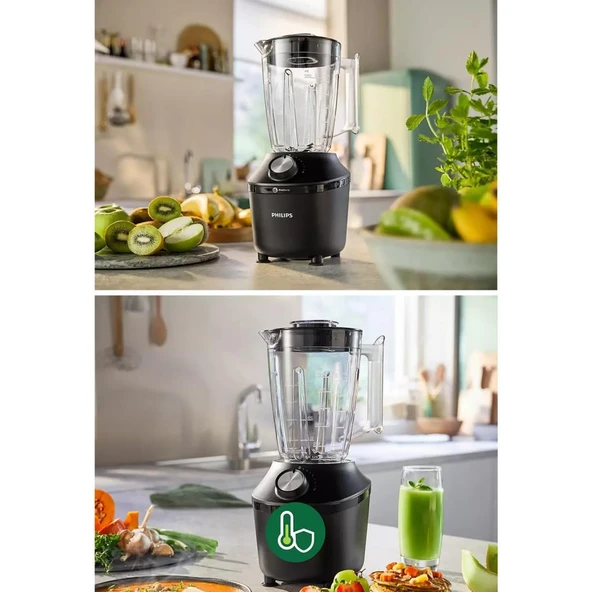 Philips HR2291/41 ProBlend 600W Sürahi Blender - Resim 4