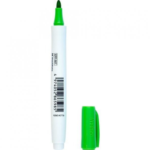 ARTLINE BEYAZ TAHTA KALEMI 507 SUPREME YELLOW GREE ürün görseli 1