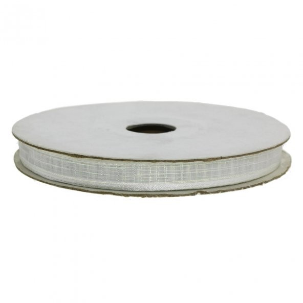 1cm x 22metre Organze Kurdela Simli - Resim 3