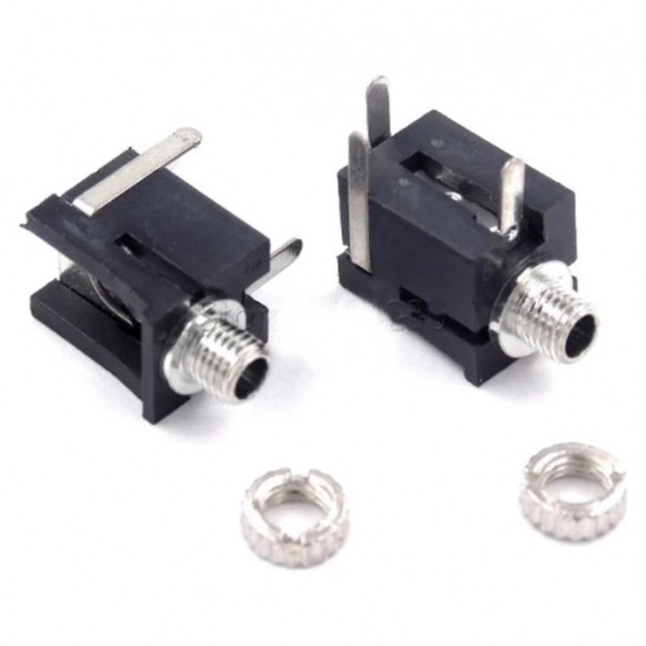 2.5 mm (Dişi) Ses Konektörü 3 Pin ürün görseli 1