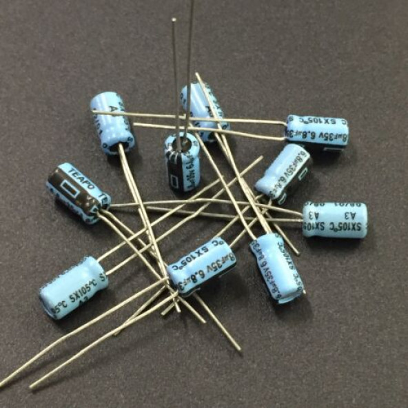 35 Volt 6.8 uF Kondansatör - Resim 2
