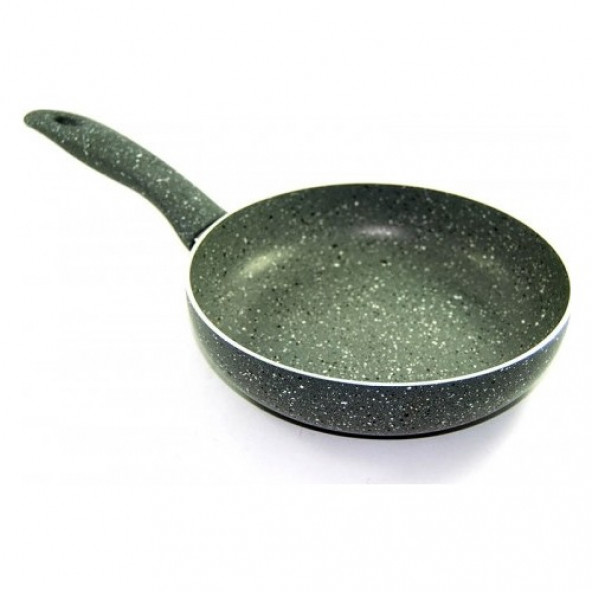 New and Single Tava Granit Tek Kulp 20 cm Yanmaz Tava Kızartma Yumurta Tavası ürün görseli 1