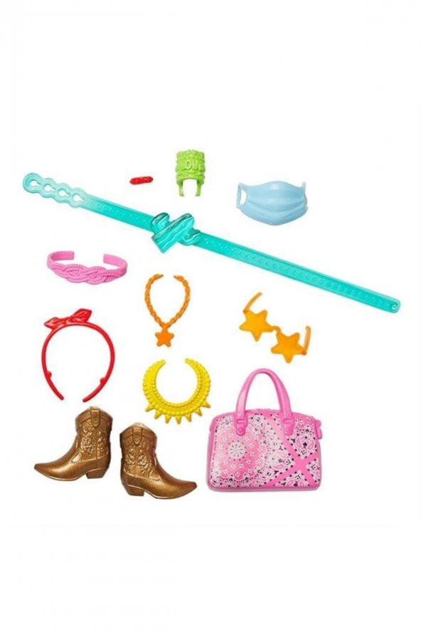 Barbie Moda Aksesuarları Paketleri Hbv44 ürün görseli 1