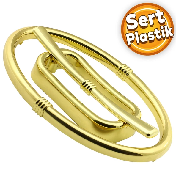 Büyük Zümre Mobilya Çekmece Mutfak Kapak Dolap Dolabı Kulpu Kulbu 32 Mm Gold Sert Plastik Kulpları ürün görseli 1