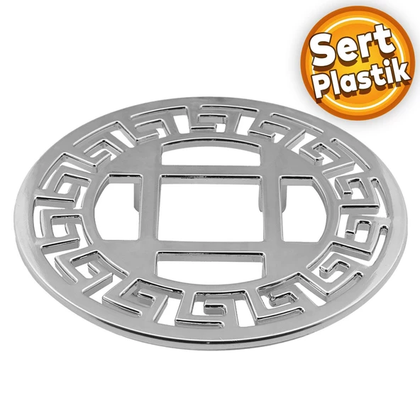 Versace Kulp Mobilya Mutfak Çekmece Dolap Dolabı Kapak Kulpu Kulpları Kulbu Plastik Krom ürün görseli 1