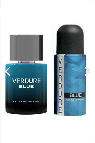 Verdure Edp 100ml +150ml Deodorant Blue  Erkek Parfüm Seti - Resim 4