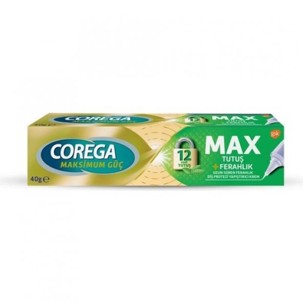 Corega Maksimum Güç Tutuş Ferahlığı 40 gr ürün görseli 1