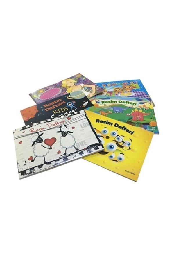 Çınar Resim Defteri Dikişli Büyük 21 x 30 CM 40 Yaprak Resim Defteri (12 Li Paket) ürün görseli 1