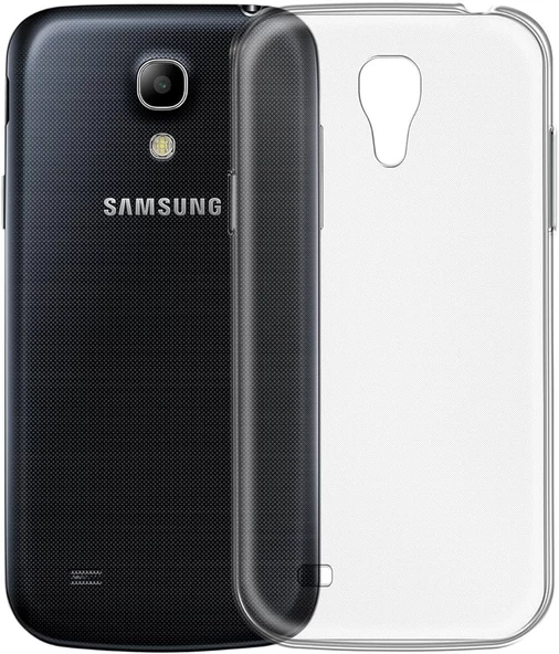 Samsung Galaxy S4 Mini (I9190) Kılıf Soft Silikon Şeffaf Arka Kapak ürün görseli 1