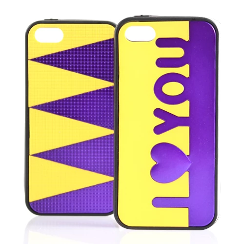 iPhone 5 / 5s Taraftar F Silikon Kılıf Sarı-Lacivert ürün görseli 1