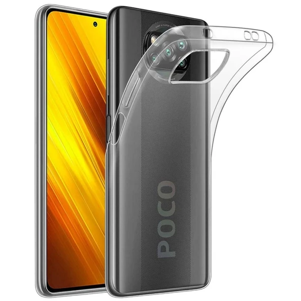 Smcase Xiaomi Poco X3 NFC Kılıf Lüks Tpu Korumalı Silikon ürün görseli 1