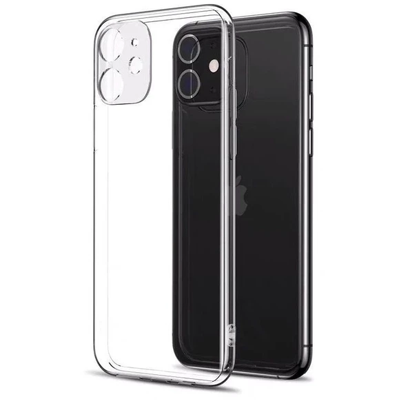 Smcase iPhone 12 Kılıf Kamera Korumalı Silikon ürün görseli 1