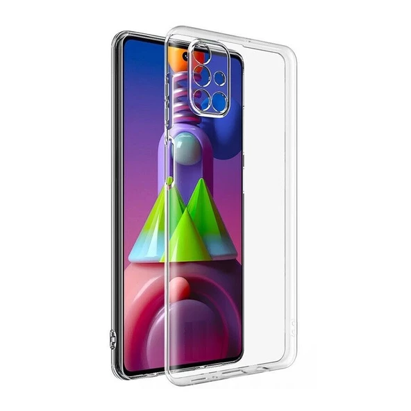 Smcase Samsung Galaxy M31S Kılıf Kamera Korumalı Silikon ürün görseli 1
