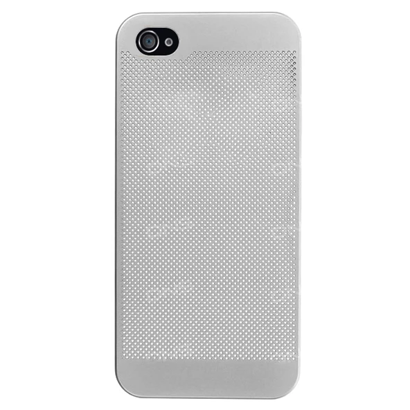 iPhone 4 / 4s Kılıf Loopee Point Sert Arka Kapak Gri ürün görseli 1