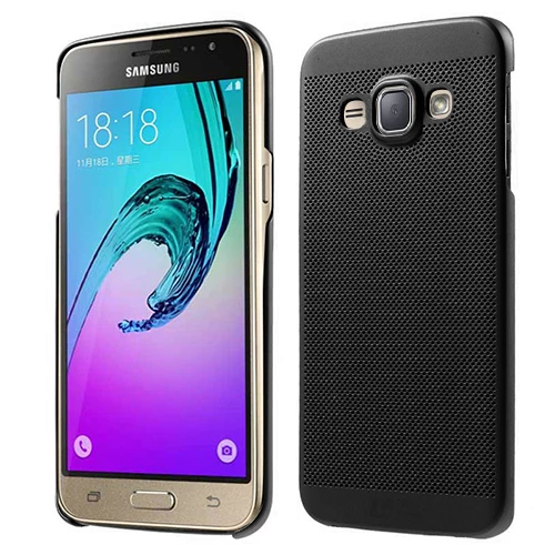 Samsung Galaxy J1 2016 (J120) Loopee Point Sert Arka Kapak Siyah ürün görseli 1
