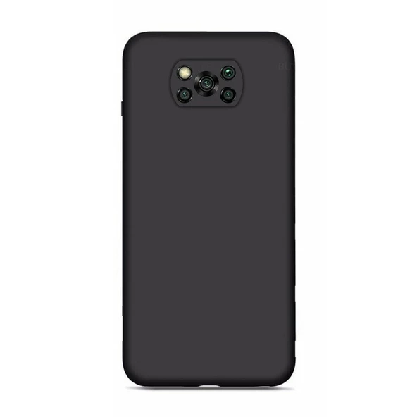 Smcase Xiaomi Poco X3 NFC Kılıf Mat Kamera Korumalı Silikon ürün görseli 1
