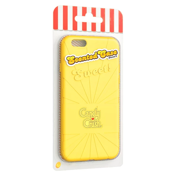 Candy Crush iPhone 6-6S Limon Silikon Kılıf (Lisanslı) ürün görseli 1