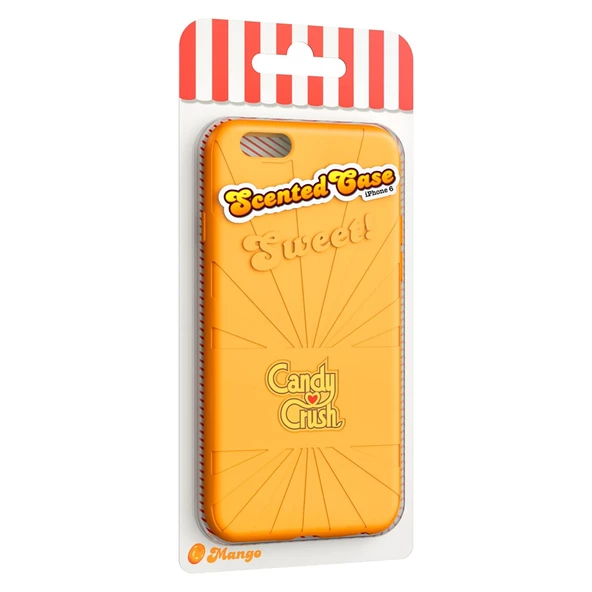 Candy Crush iPhone 6-6S Mango Silikon Kılıf (Lisanslı) - Resim 2