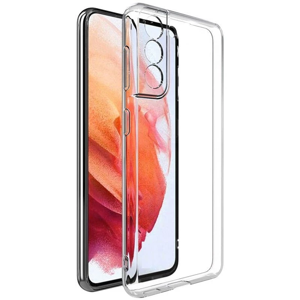 Smcase Samsung Galaxy S21 5G Kılıf Lüks Kamera Korumalı Silikon  Nano Ekran Koruyucu ürün görseli 1