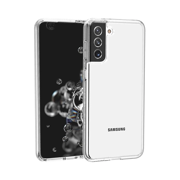 Smcase Samsung Galaxy S21 5G Kılıf Coss Hibrit Sert Kapak ürün görseli 1