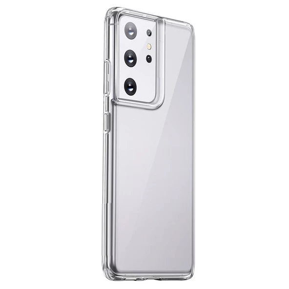 Smcase Samsung Galaxy S21 Ultra 5G Kılıf Coss Hybrid Sert Silikon ürün görseli 1