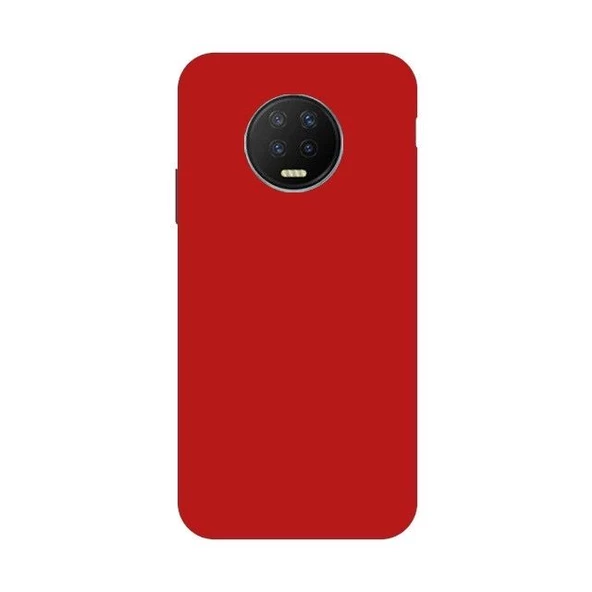 Smcase İnfinix Note 7 Kılıf Lüks Mat Silikon - Resim 2