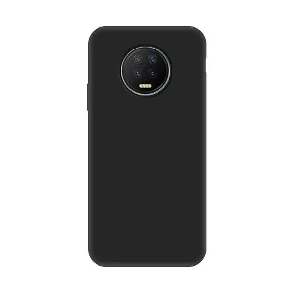 Smcase İnfinix Note 7 Kılıf Lüks Mat Silikon  Nano Ekran Koruyucu ürün görseli 1