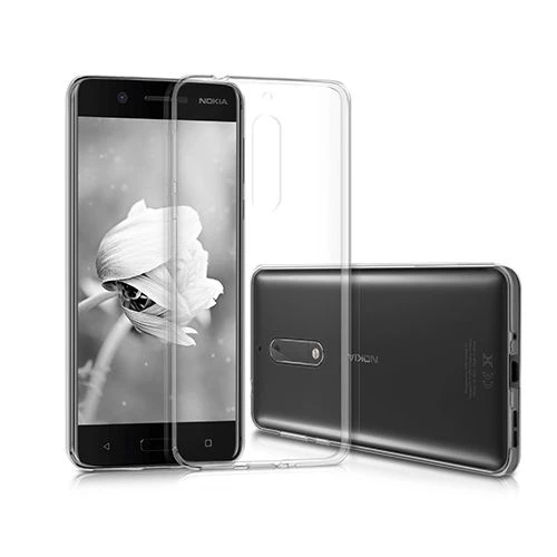 Nokia 5 Kılıf Soft Silikon Şeffaf Arka Kapak ürün görseli 1