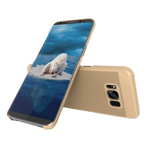 Samsung Galaxy S8 Plus Loopee Point Sert Arka Kapak Gold ürün görseli 1