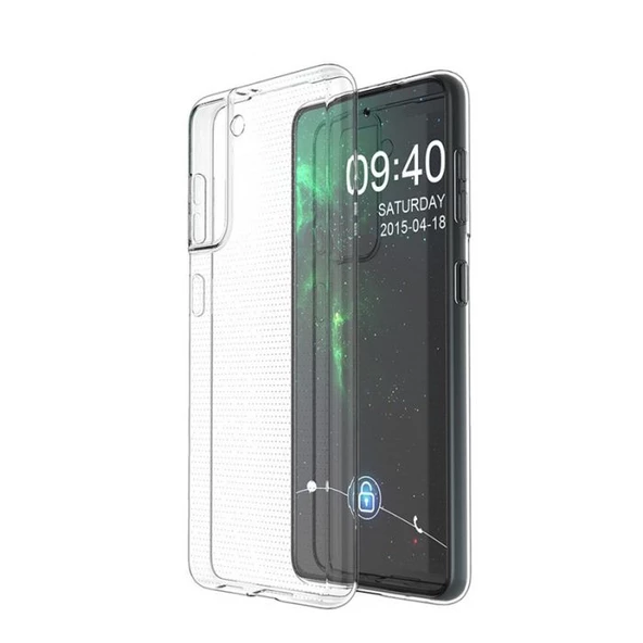 Smcase Samsung Galaxy S21 FE Kılıf Silikon  Nano Ekran Koruyucu ürün görseli 1