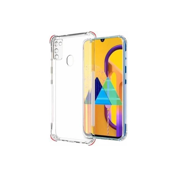 Smcase Samsung Galaxy M31 Kılıf Kamera Korumalı Darbeye Dayanıklı Silikon ürün görseli 1