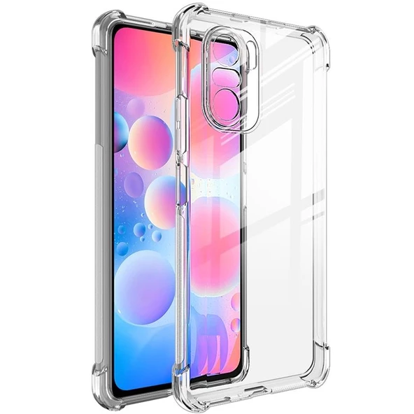 Smcase Xiaomi Poco F3 Kılıf Kamera Korumalı Darbeye Dayanıklı Silikon ürün görseli 1