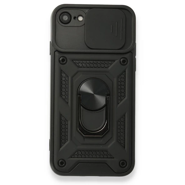 Smcase iPhone 7 Kılıf Kamera Korumalı Yüzüklü Tank Pars Silikon ürün görseli 1