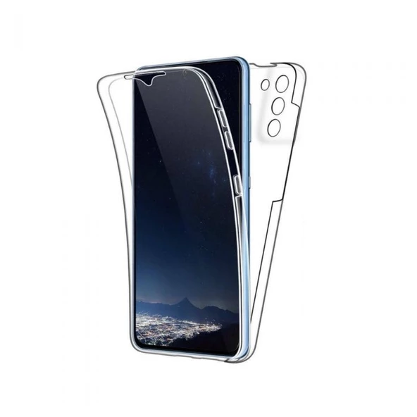 Smcase Samsung Galaxy S21 FE Kılıf Ön Arka 360 Silikon ürün görseli 1