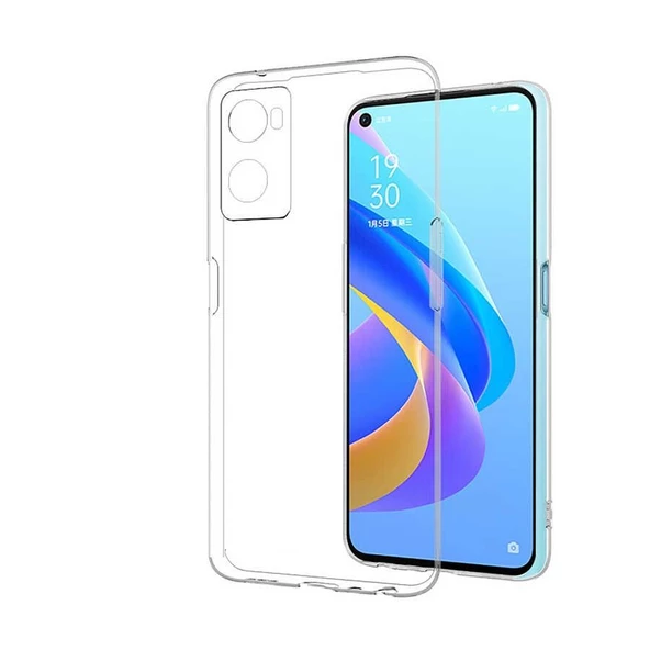 Smcase Oppo A96 4G Kılıf Kamera Korumalı Tpu Silikon ürün görseli 1