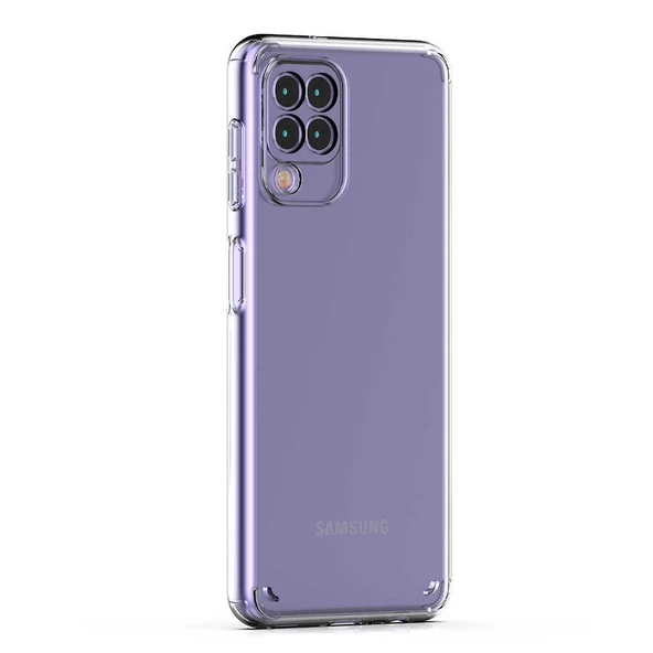 Smcase Samsung Galaxy M22 Kılıf Kamera Korumalı Coss Sert Silikon ürün görseli 1