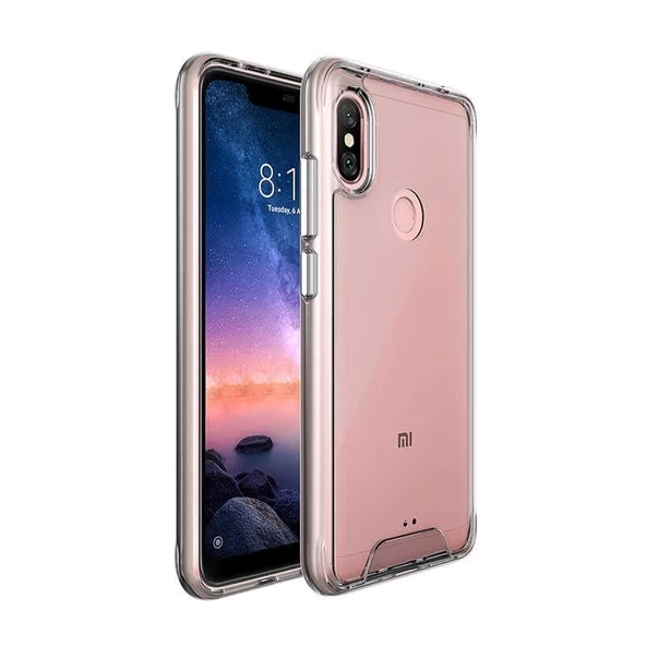 Smcase Xiaomi Redmi Note 5 Pro Gard Ultra Sert Silikon Kılıf ürün görseli 1