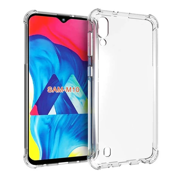 Smcase Samsung Galaxy M10 Kılıf Darbe Korumalı Silikon ürün görseli 1