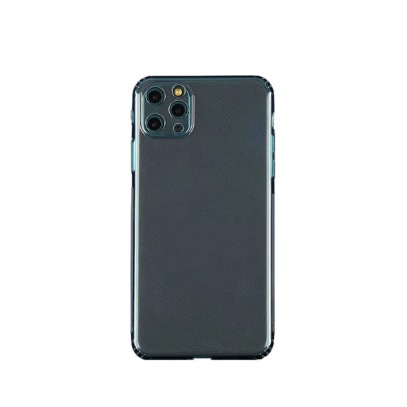 Smcase iPhone 11 Pro Kılıf Kamera Korumalı Anti Şok Silikon  Nano Ekran Koruyucu ürün görseli 1